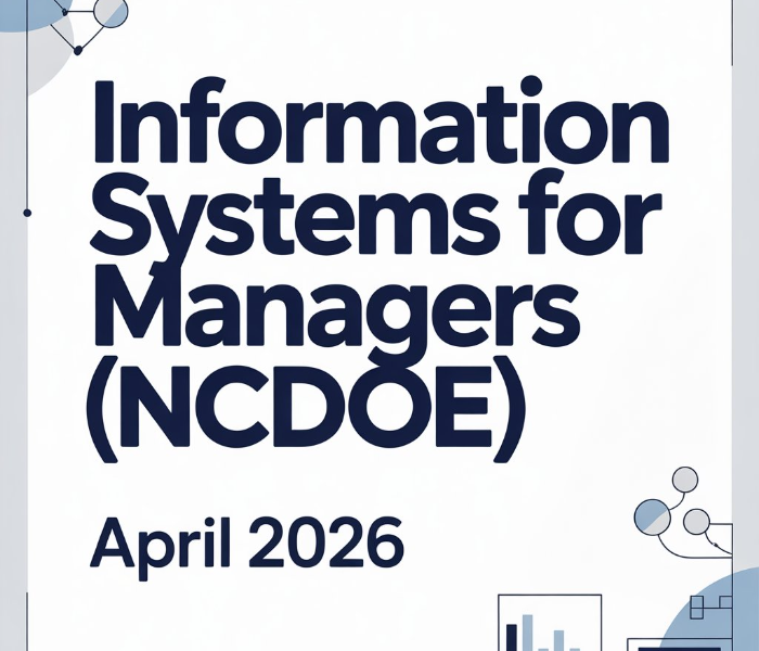 Information Systems for Managers | NMIMS Assignment April 2026