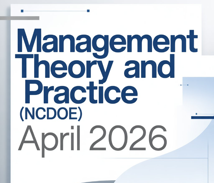 Management Theory and Practice | NMIMS Assignment April 2026