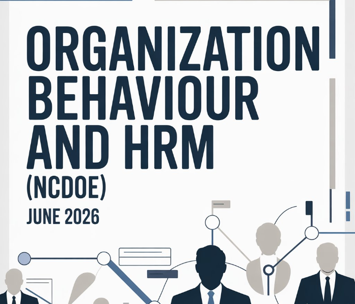 Organization Behaviour and HRM | NMIMS Assignment June 2026
