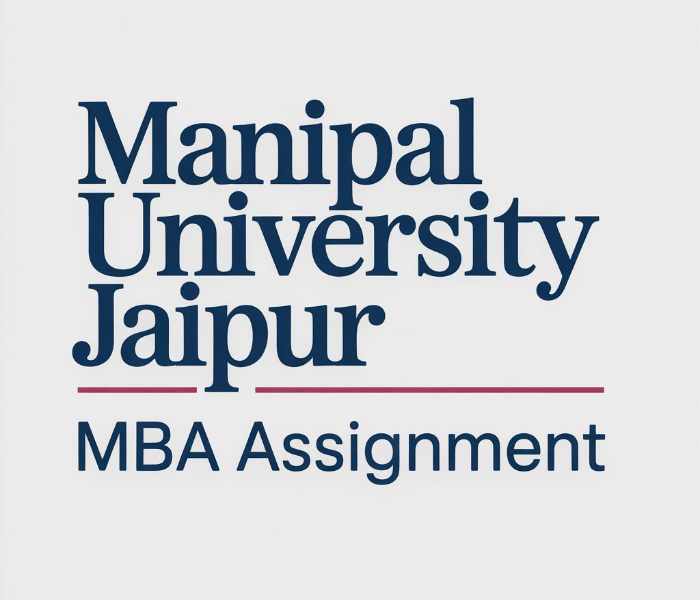 MUJ MBA Assignment