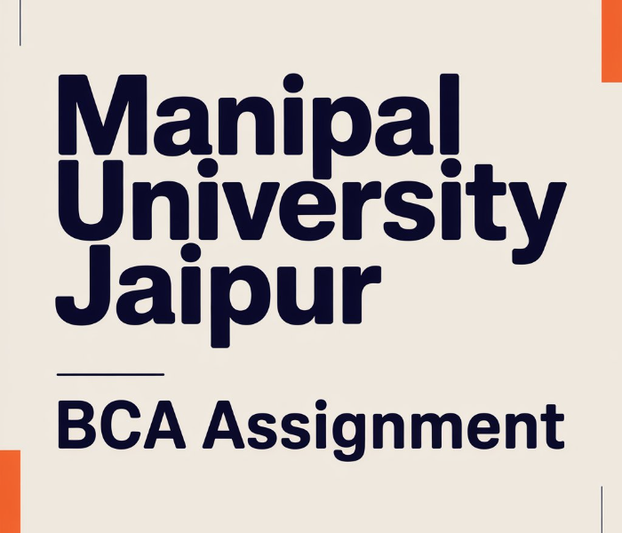 MUJ BCA Assignment