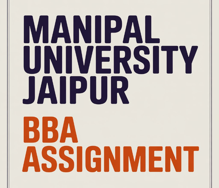 MUJ BBA Assignment