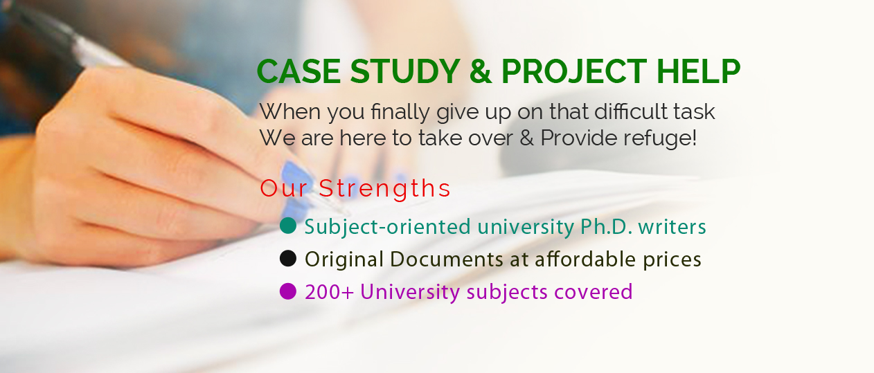 Case Study & Project Help